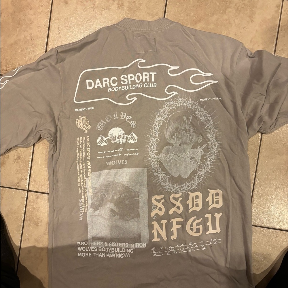 Darc Sport Gray Graphic Men's Shirt